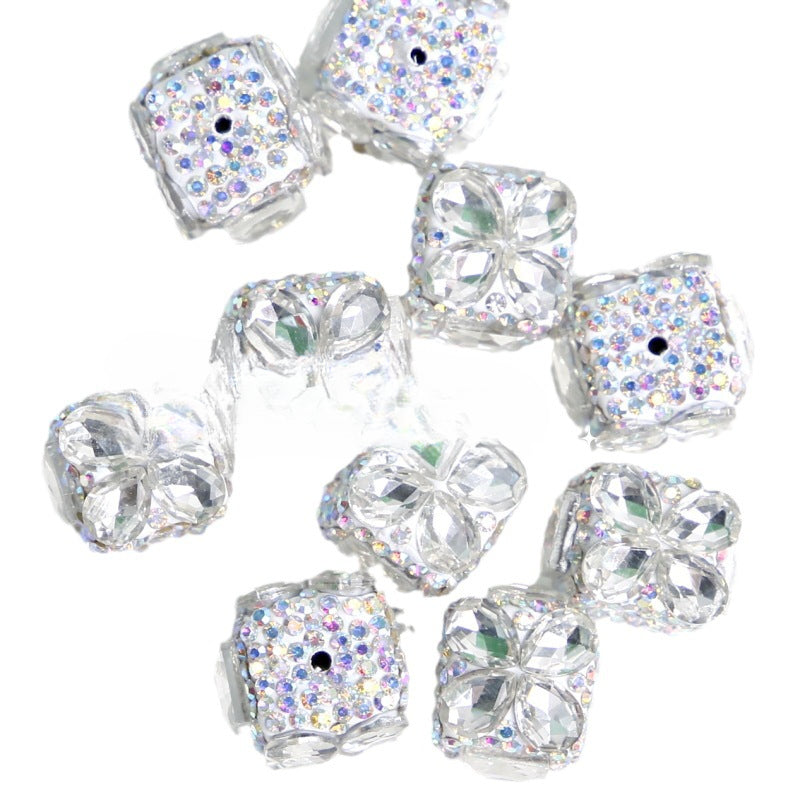 Wholesale of Star Studded Diamond Ceramic Beads